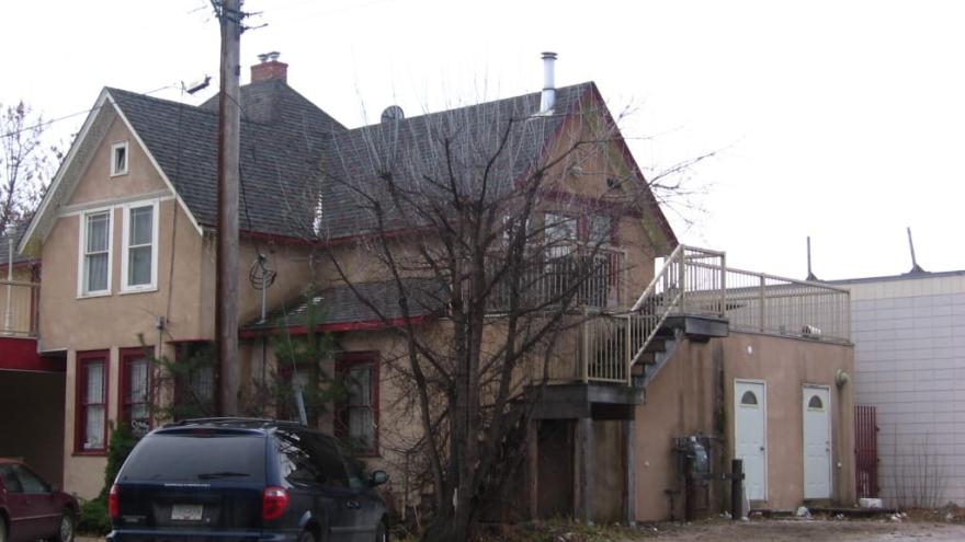 Hoy House - East and North Elevation