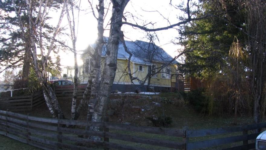 Dr. G. R. Baker House - Rear Elevation