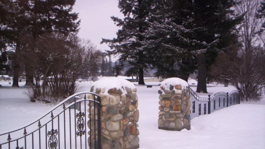 Quesnel Pioneer Cemetery - Northeast Elevation