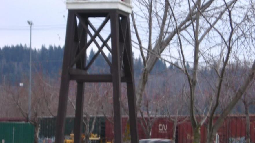 Fire Bell Tower - Northwest Elevation