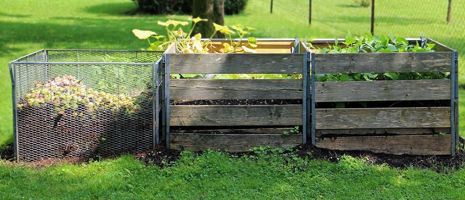 Compost bins in Quesnel