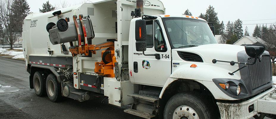 Residential garbage in Quesnel